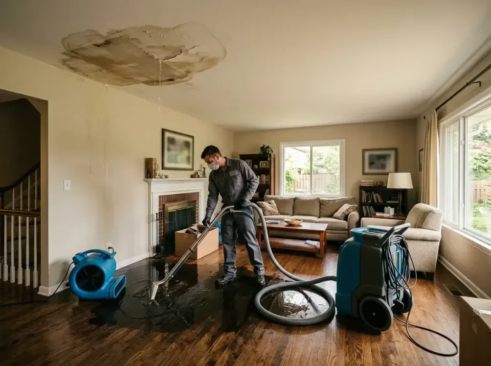 attic-pipe-burst-ceiling-drip-008 — frequently asked questions, Water Damage Restoration & Carpet Care in Homer, LA